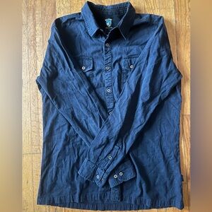 Kuhl Men's Large Blue Long sleeve